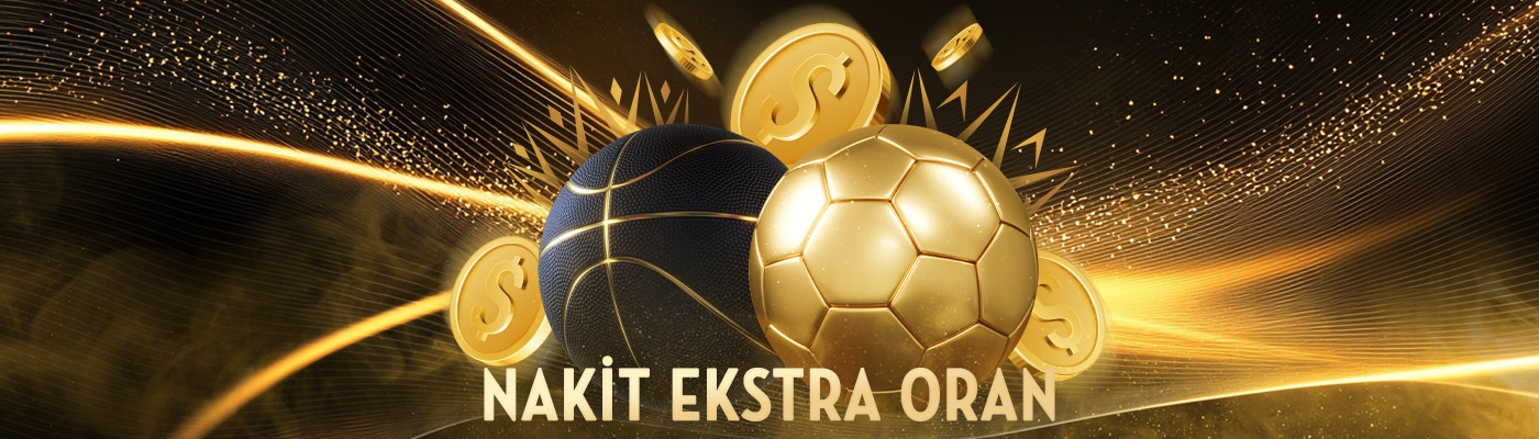 Futbol ve basketbol spor bahislerinde %50'ye varan nakit ekstra oran CasinoMetropol kampanyası